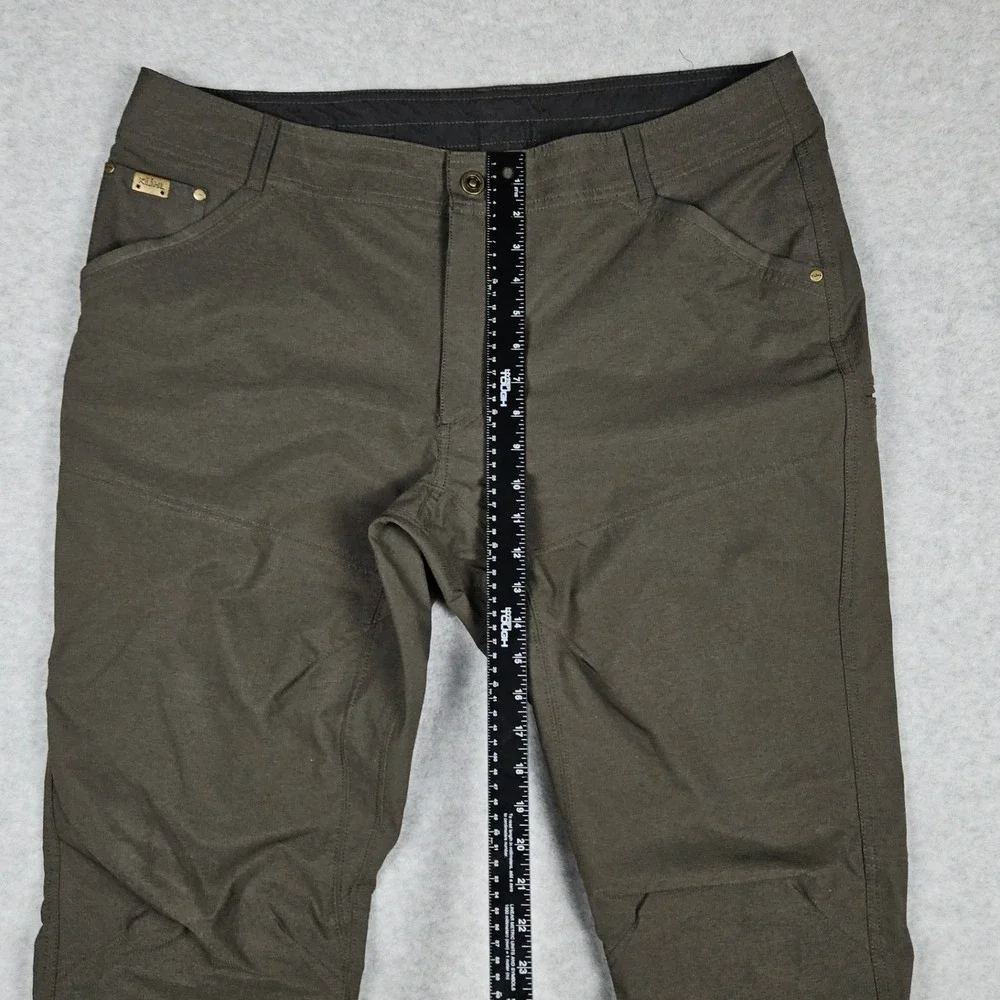 Kuhl Men's 40x32 Brown Silencr Pants Technical Ripstop Hiking Outdoor Style 5166